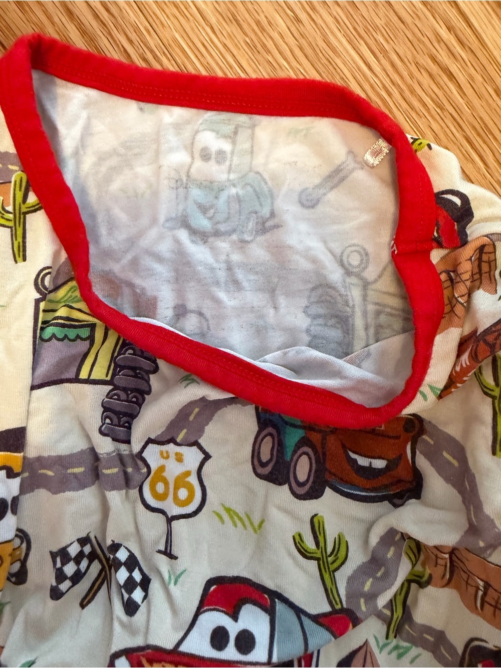 Little Sleepies Disney Cars short sleeve pajamas - Picture 3 of 3